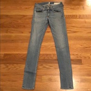 Rag & Bone Distressed Skinny Jeans